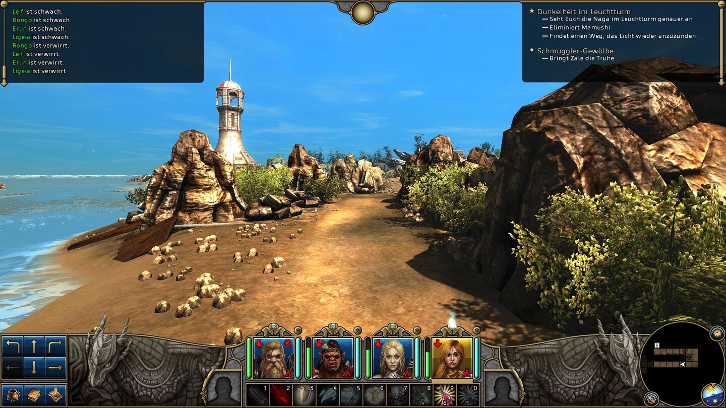 Might + Magic 10 Legacy - Screenshots aus dem 1. Akt