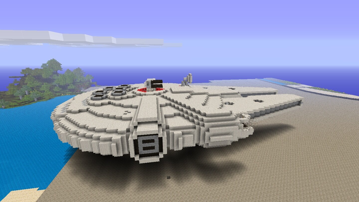 Minecraft Millenium Falcon