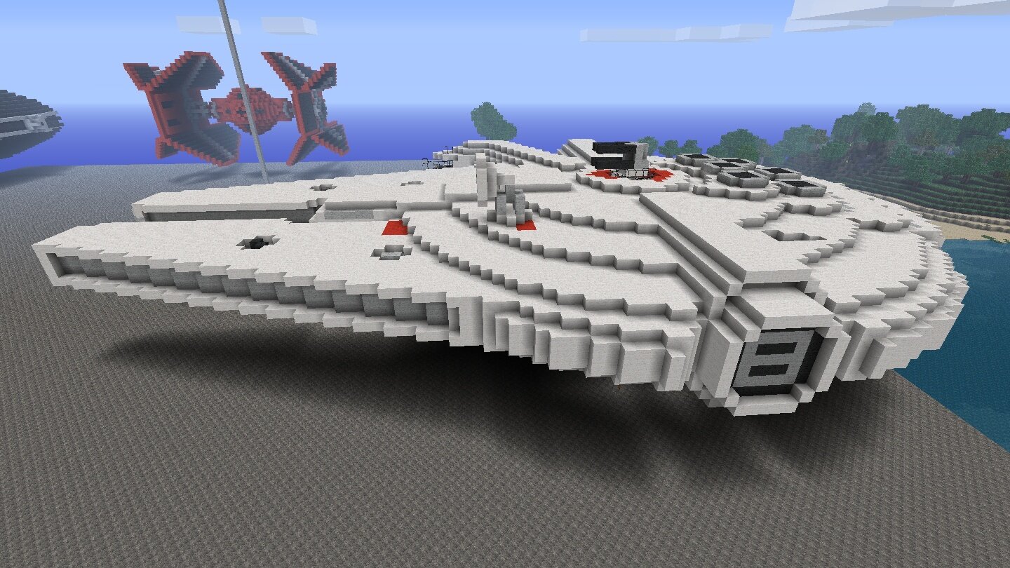 Minecraft Millenium Falcon