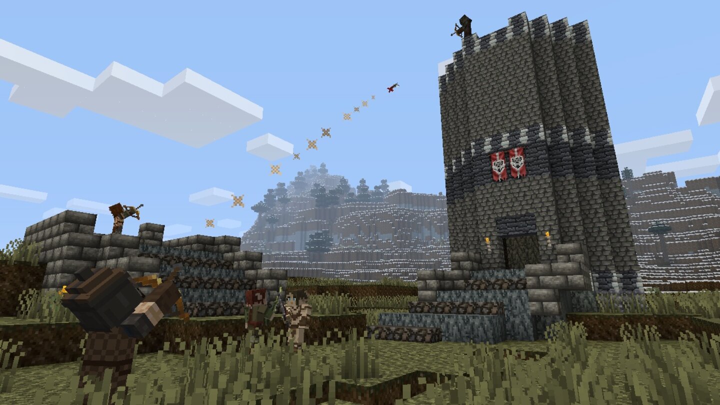 Minecraft - Skyrim-Mash-up