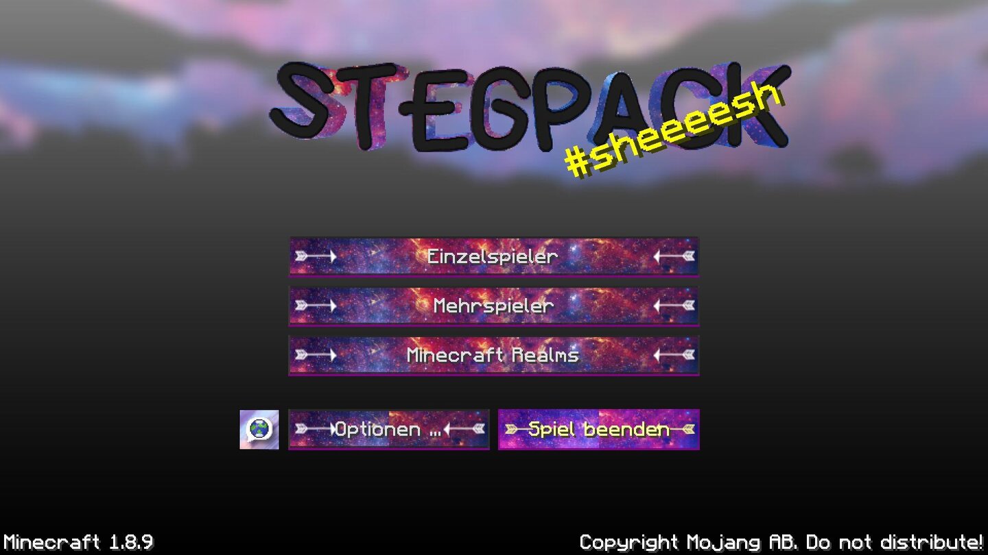 Minecraft Texturpakete - Stegpack
