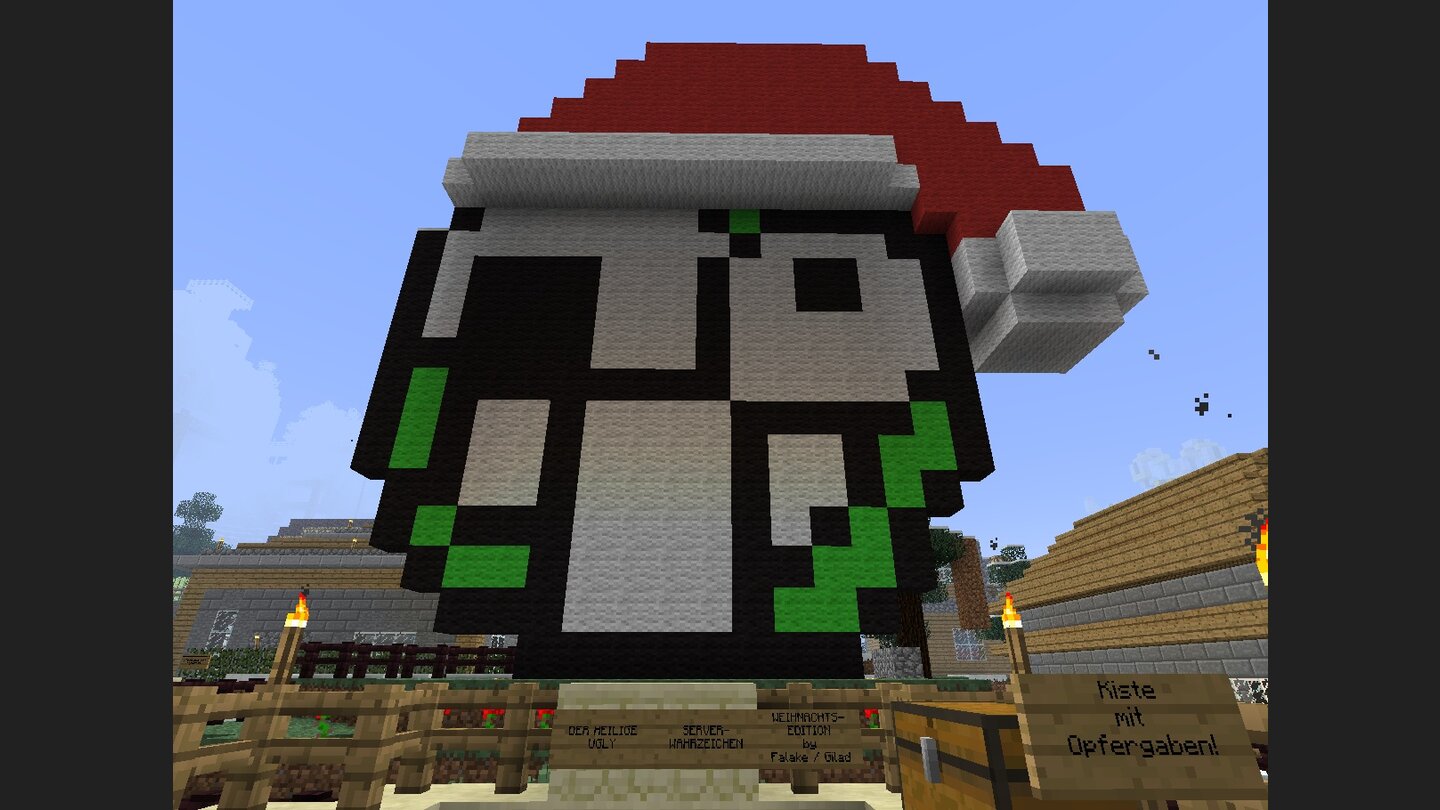 MinecraftZum Wettbewerb »GameStar sucht das schönste Minecraft-Weihnachtsbild« wurde dieser Beitrag eingesendet von Gillad Pellaeon