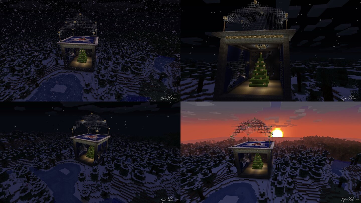 MinecraftZum Wettbewerb »GameStar sucht das schönste Minecraft-Weihnachtsbild« wurde dieser Beitrag eingesendet von Björn Holzmann