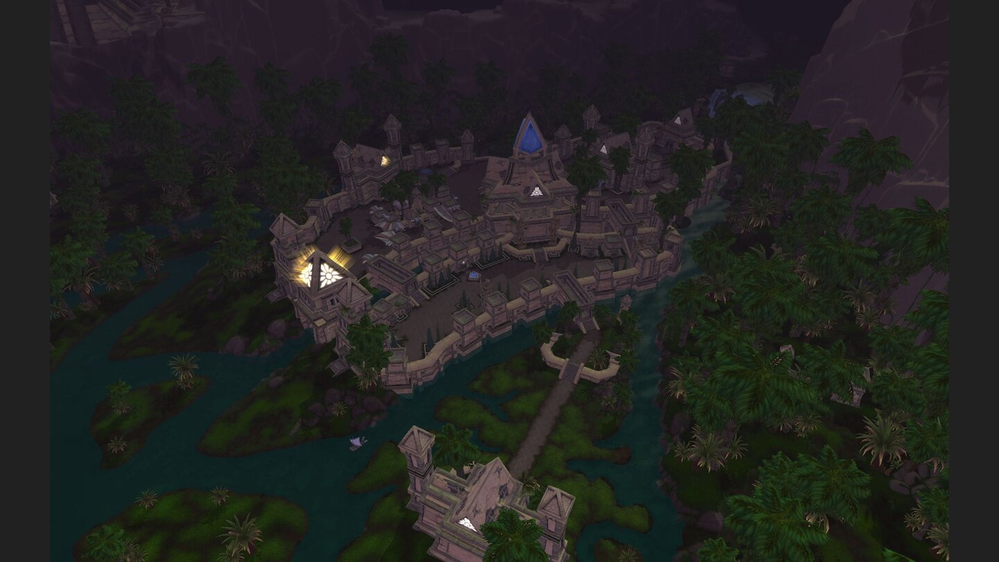 World of Warcraft nachgebautSo sieht die gleiche Tolvir-Stadt im Original aus.