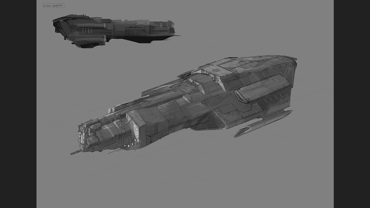 Mission Genesis - Artworks und Konzeptzeichnungen