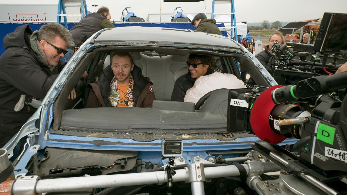 Mission: Impossible - Rogue NationEine der witzigsten Szenen: Benji (Simon Pegg) als panischer Beifahrer.