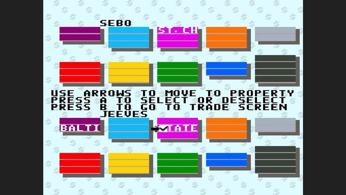 Trading property with other players