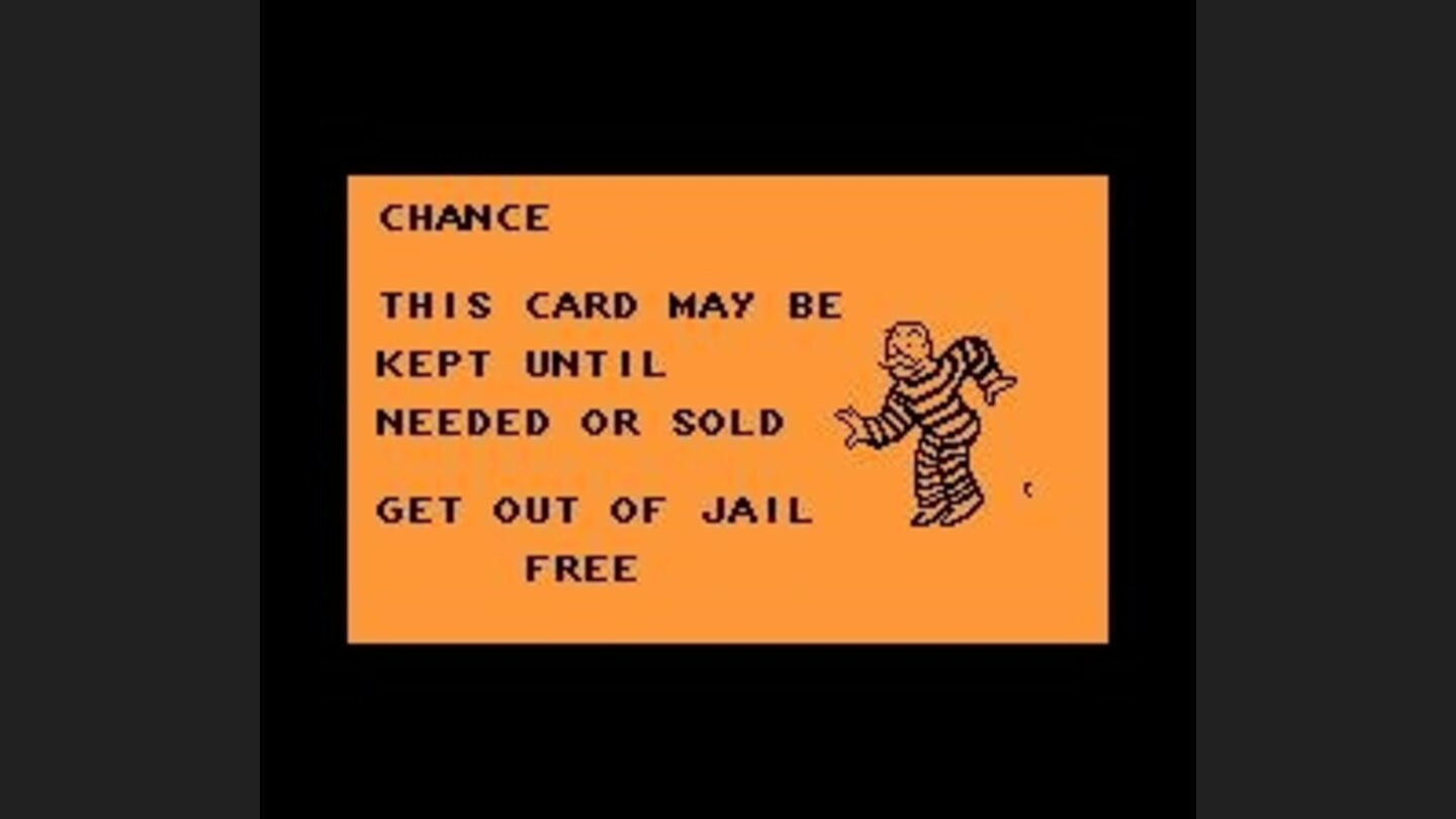 Picked up a chance card
