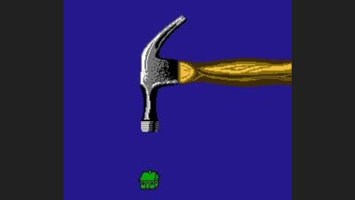 How nice. Smash the little house