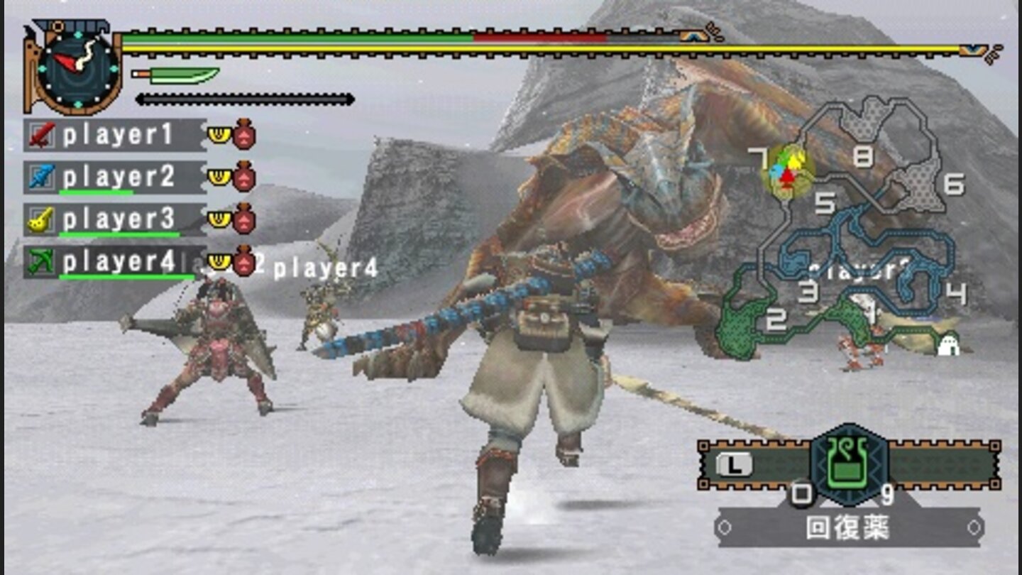 monster hunter 2 freedom 1