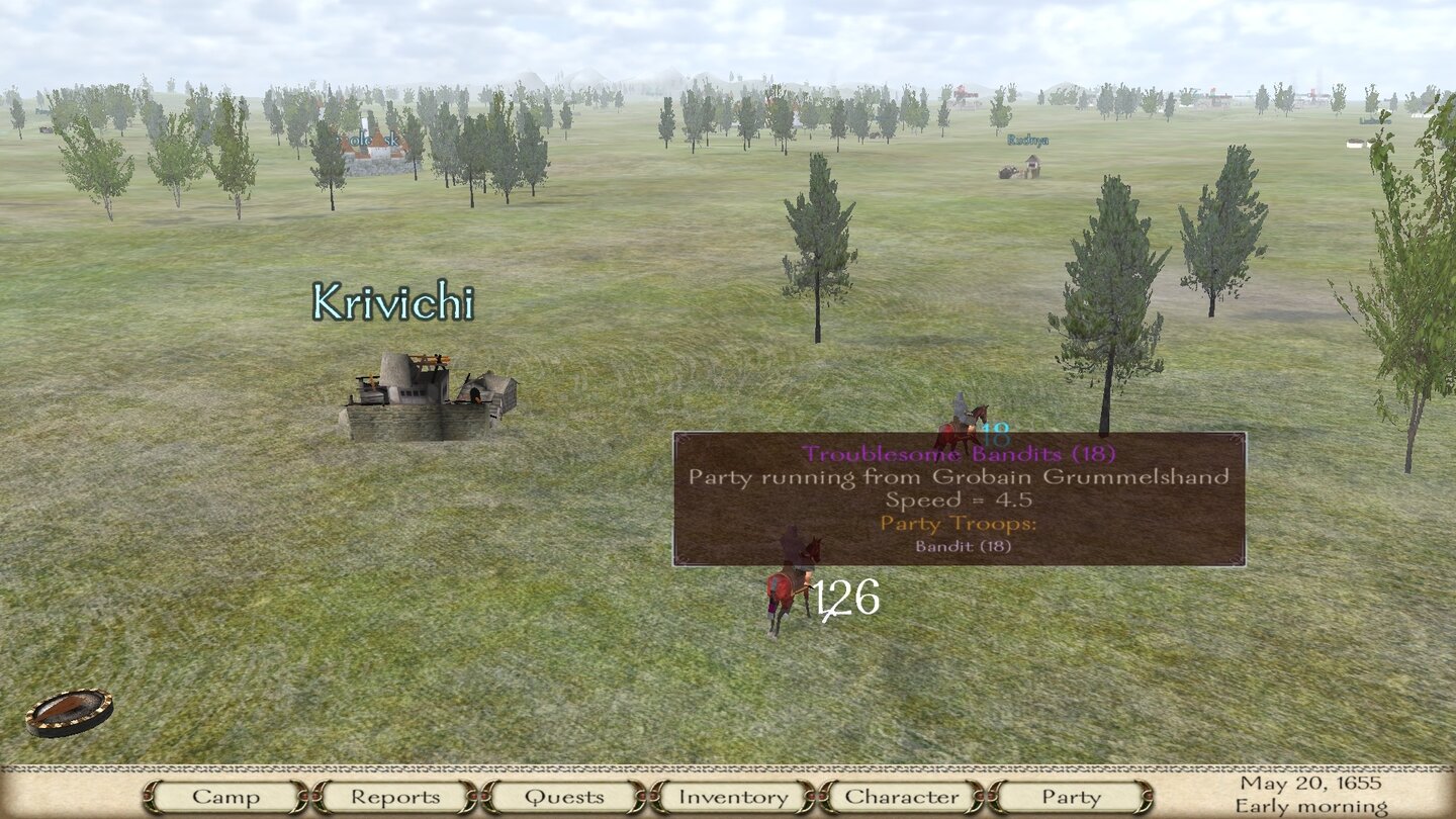 mount and blade fire and sword thousands of bandits in towns?