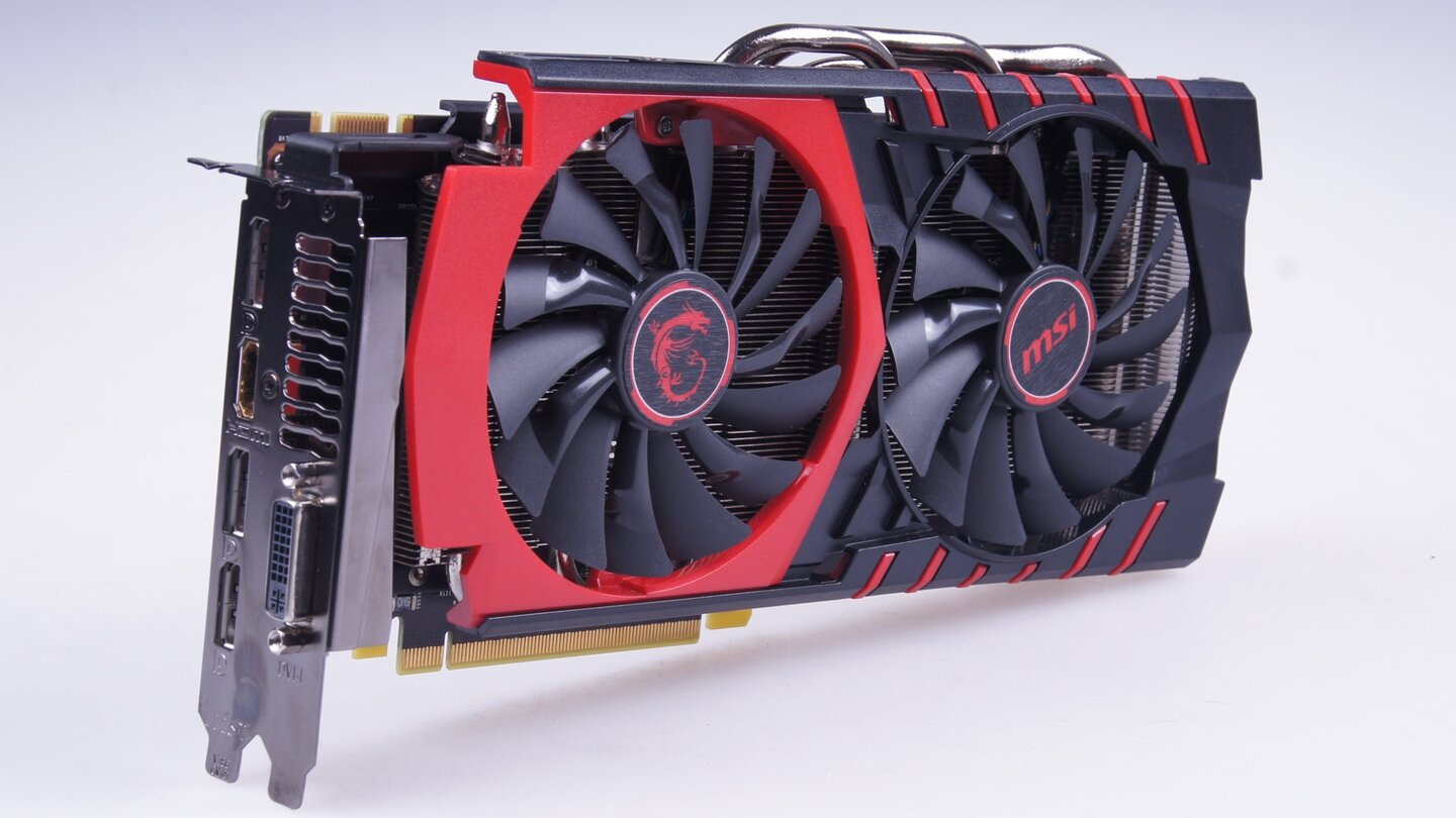 MSI stattet die Geforce GTX 960 Gaming 2G mit dem TwinFrozr-Kühlsystem aus. Im Vergleich zu früheren Versionen wurden besonders die Blätter der beiden Lüfter überarbeitet. MSI verspricht sich dadurch einen optimierten Luftstrom, wodurch die Kühlleistung steigt und der Geräuschpegel sinkt.