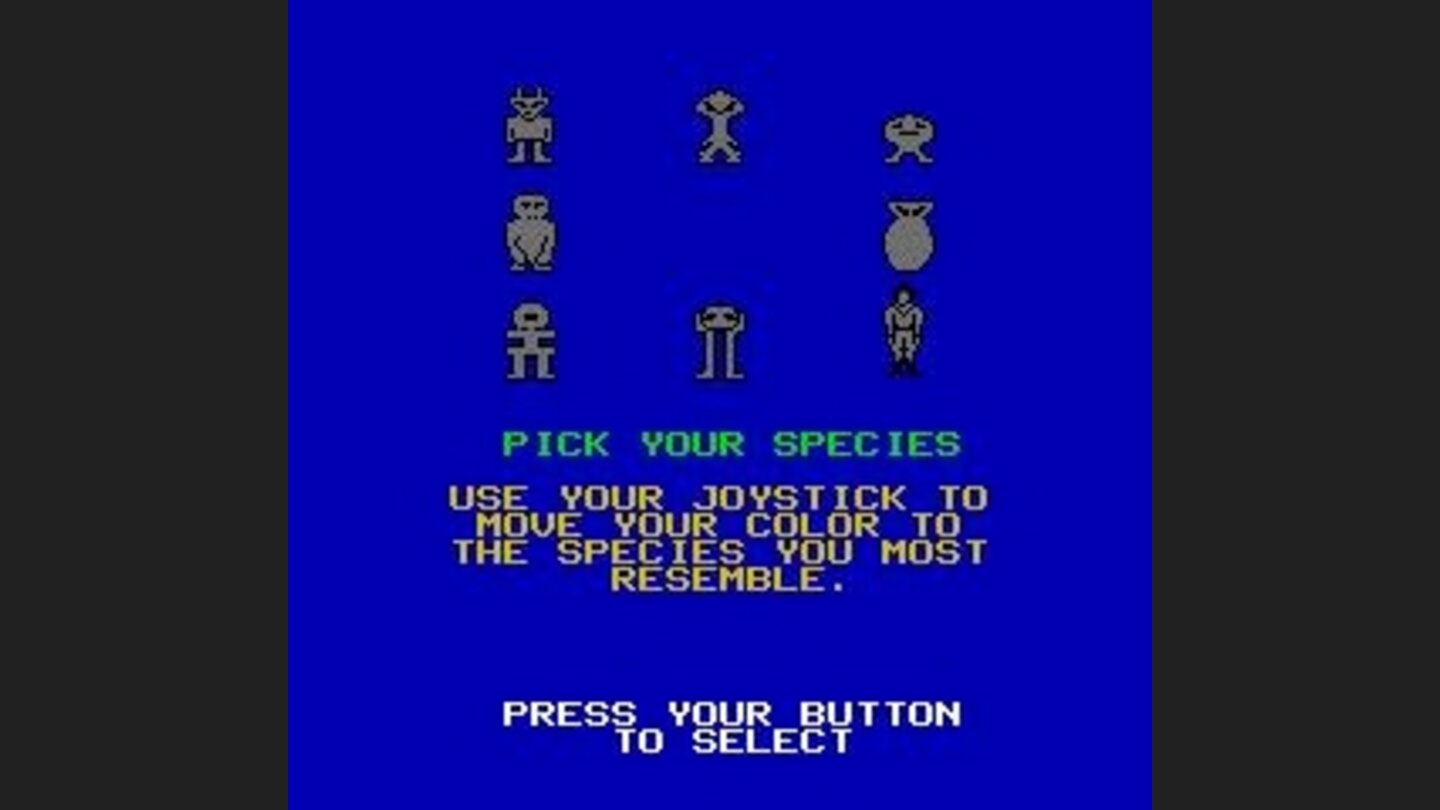 Choose your species