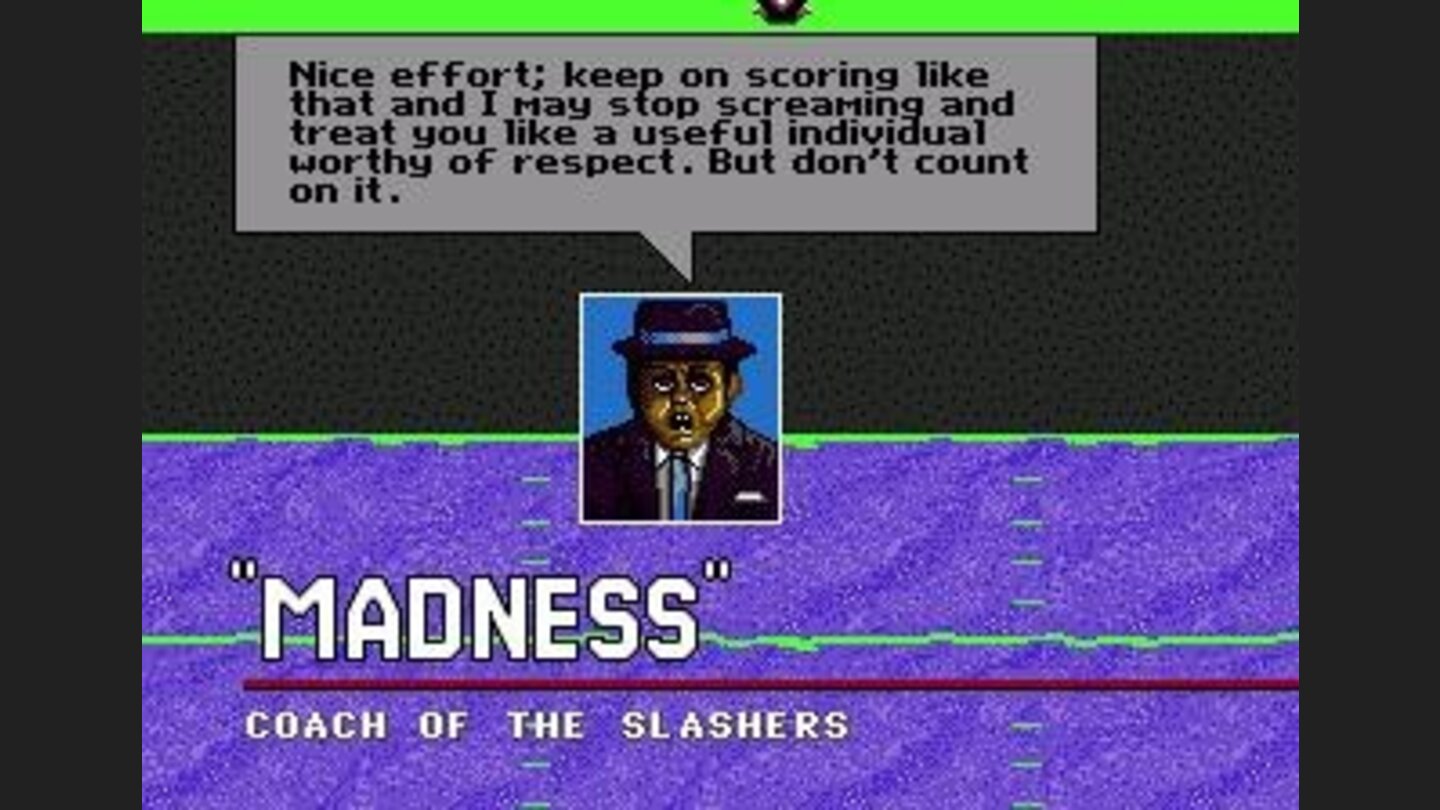 The coach commends you