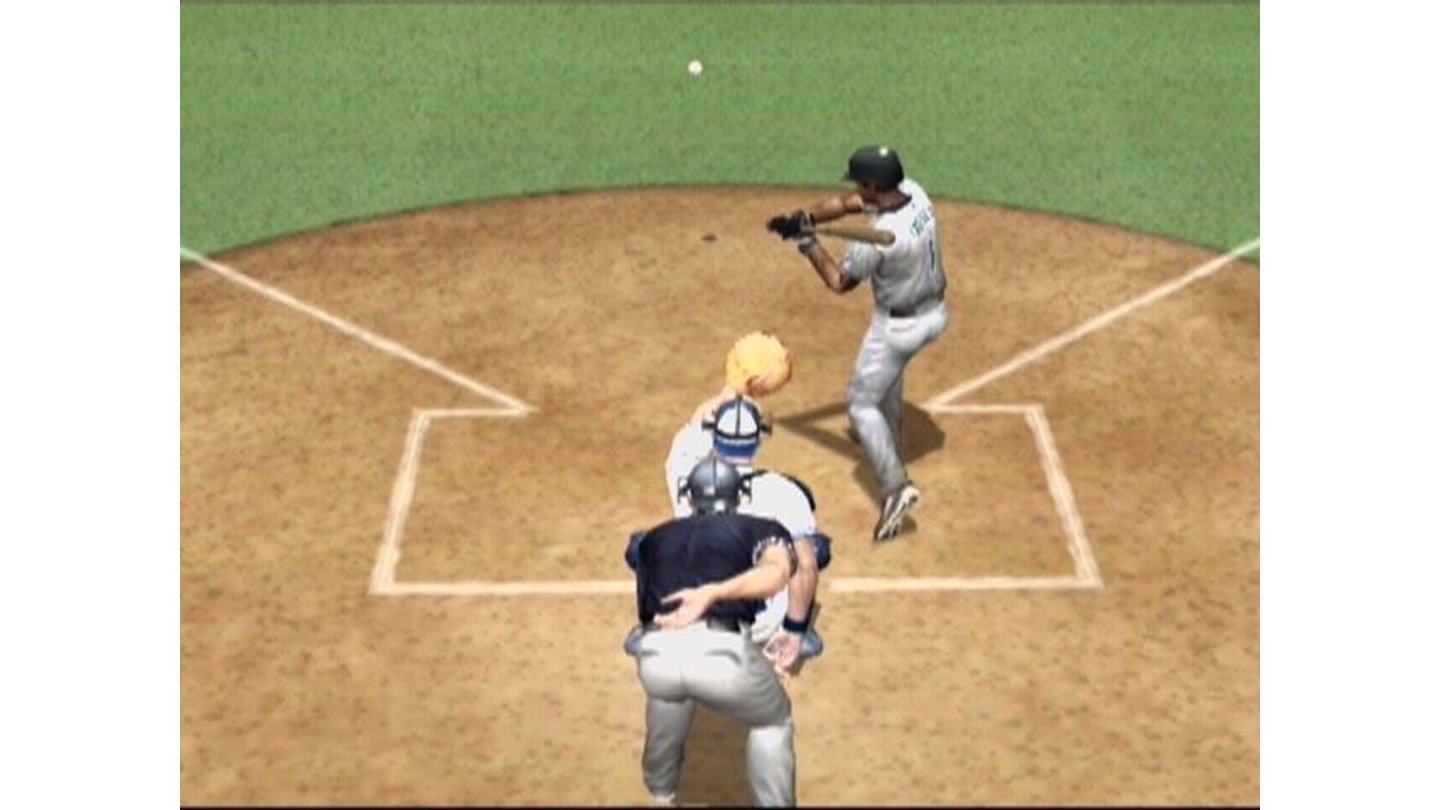 Instant replay showing my third straight strike.