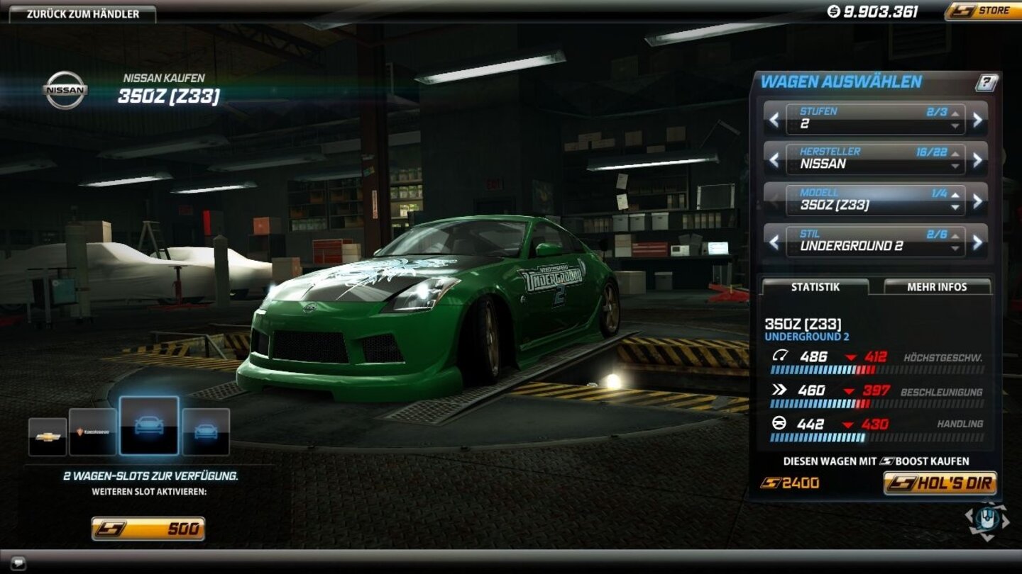 Need for Speed: World - Die Autos