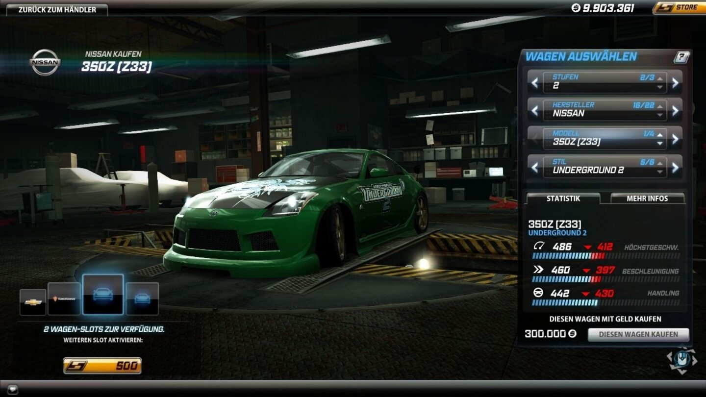 Need for Speed: World - Die Autos