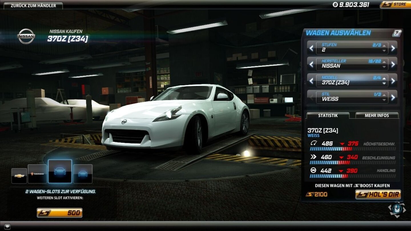 Need for Speed: World - Die Autos