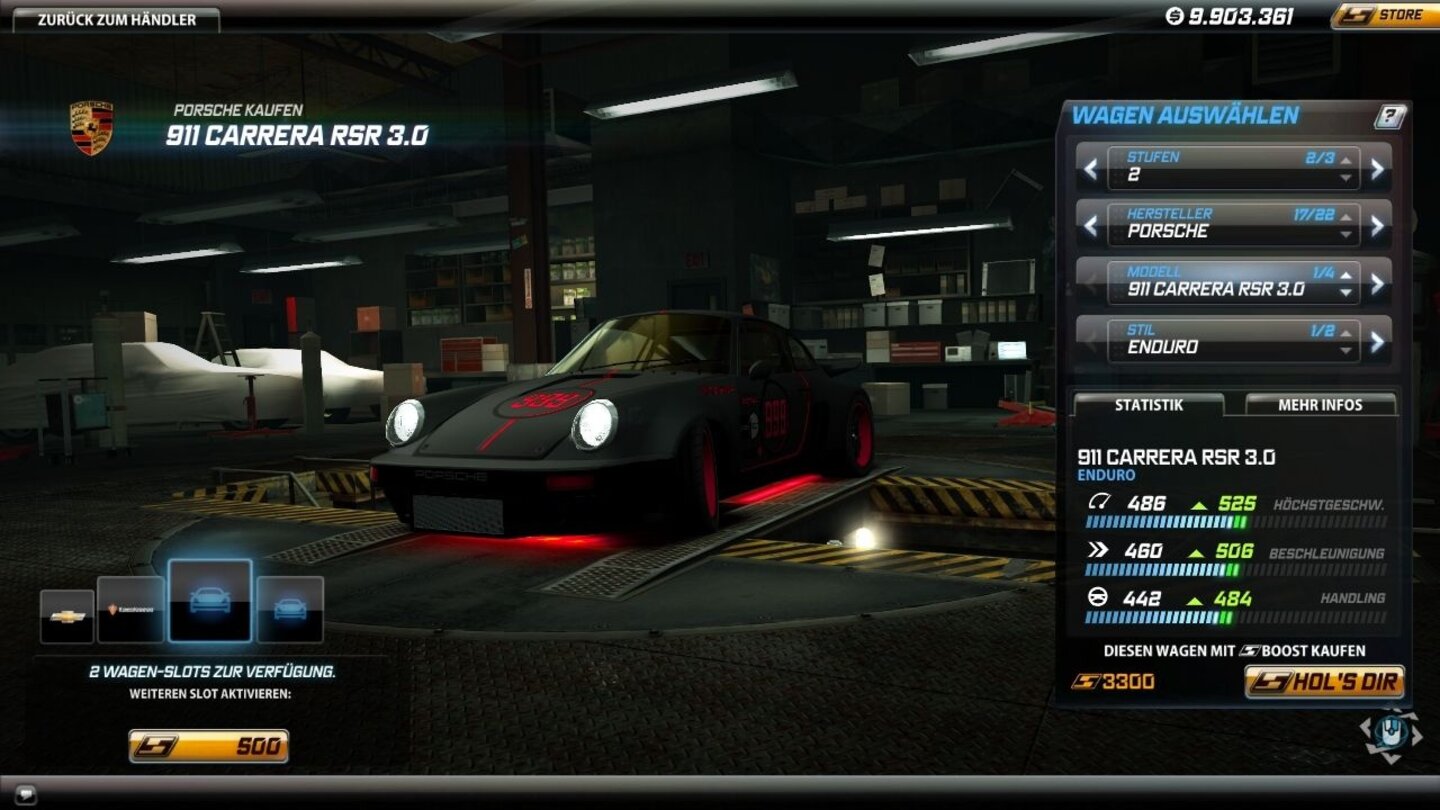 Need for Speed: World - Die Autos