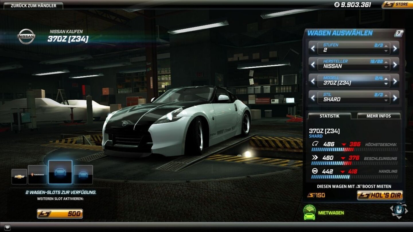 Need for Speed: World - Die Autos