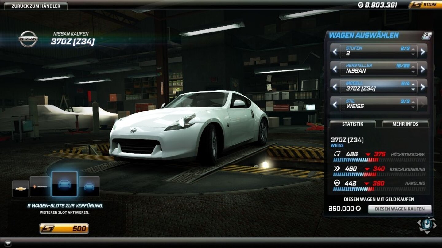 Need for Speed: World - Die Autos