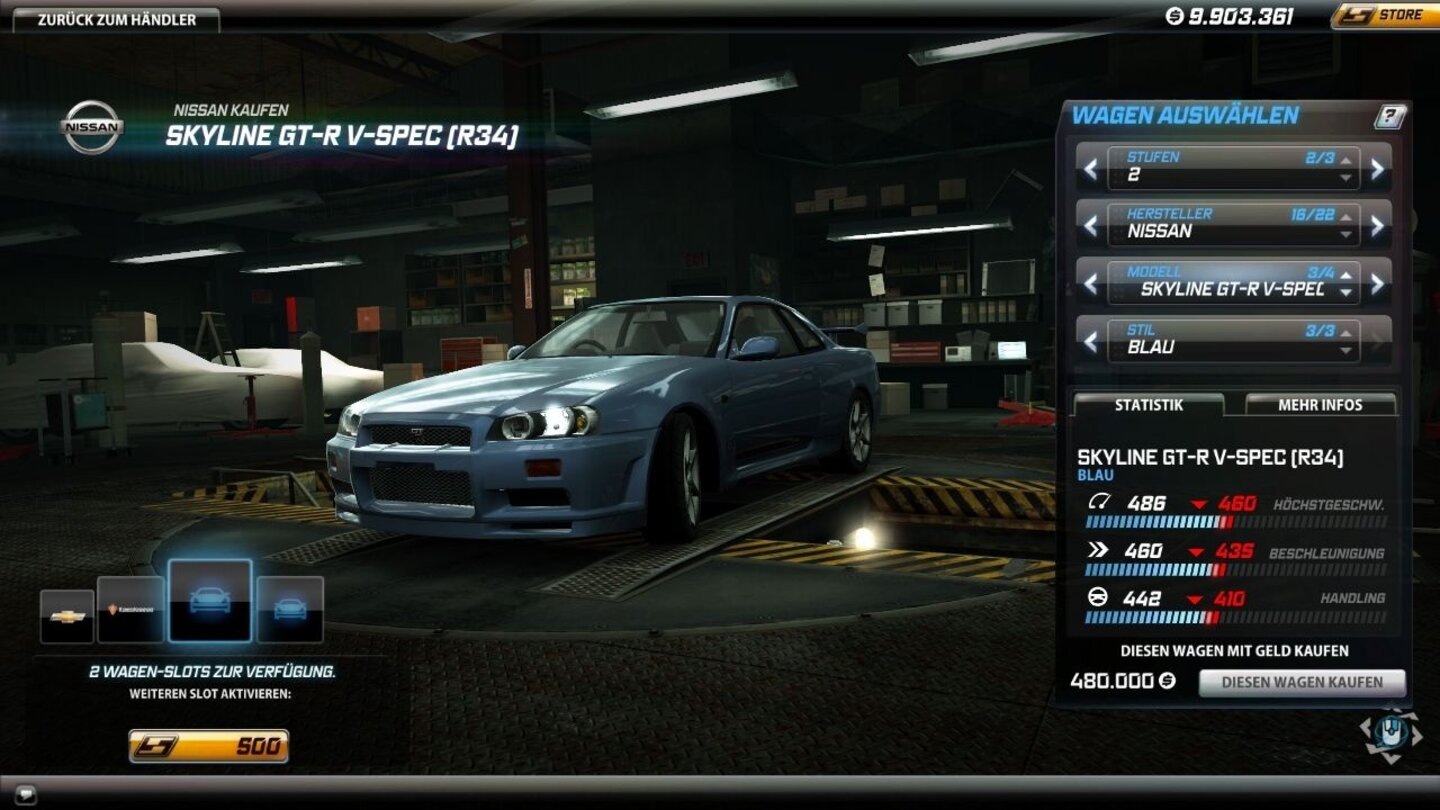 Need for Speed: World - Die Autos