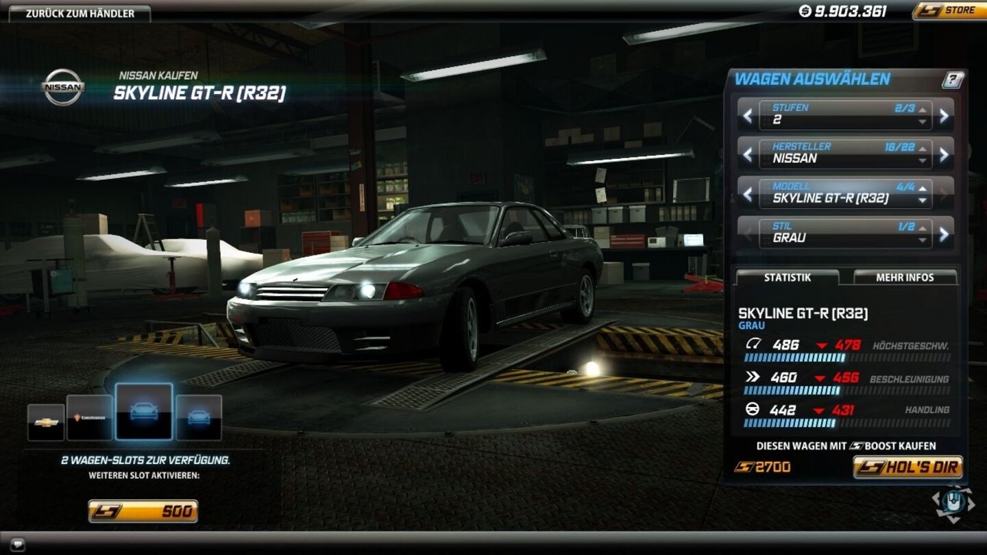 Need for Speed: World - Die Autos