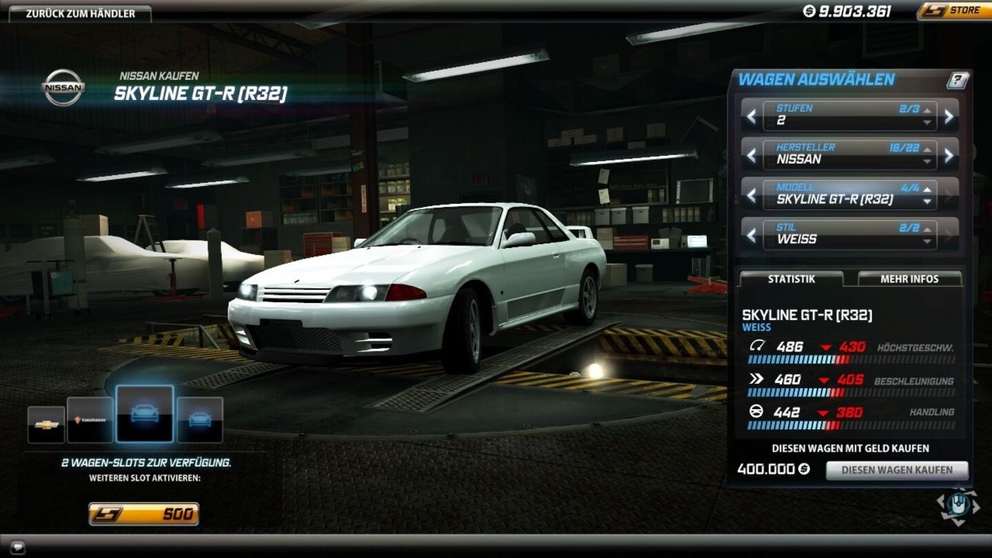 Need for Speed: World - Die Autos