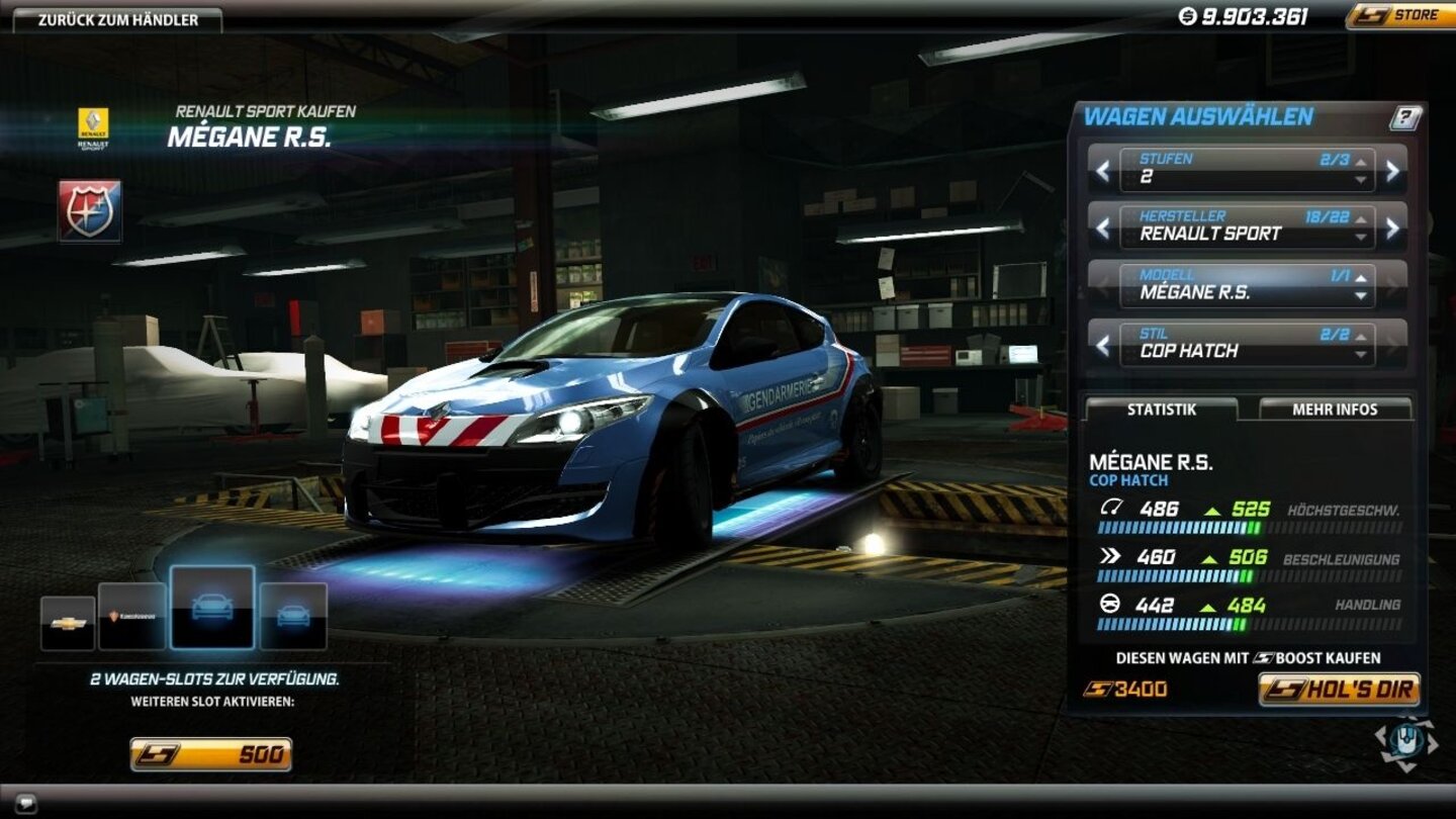 Need for Speed: World - Die Autos