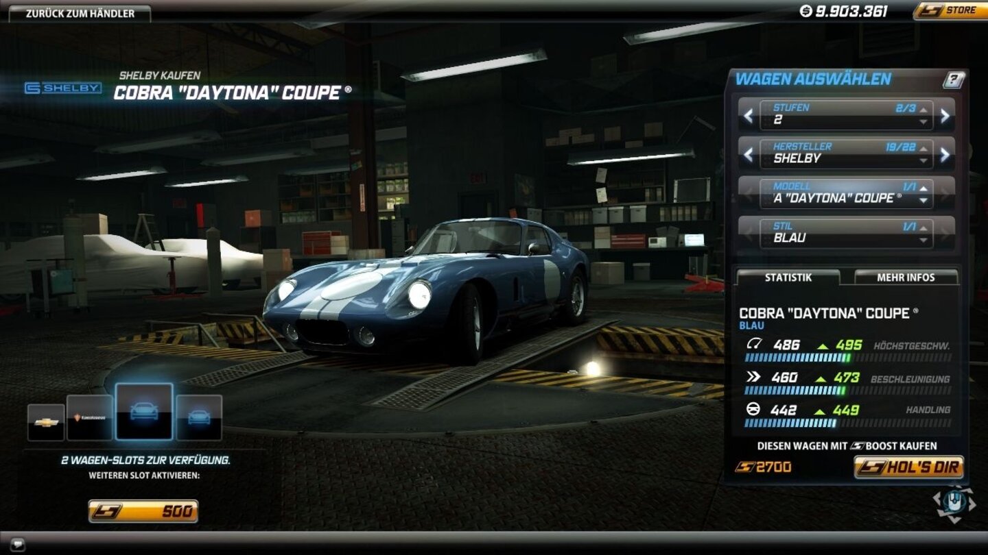 Need for Speed: World - Die Autos