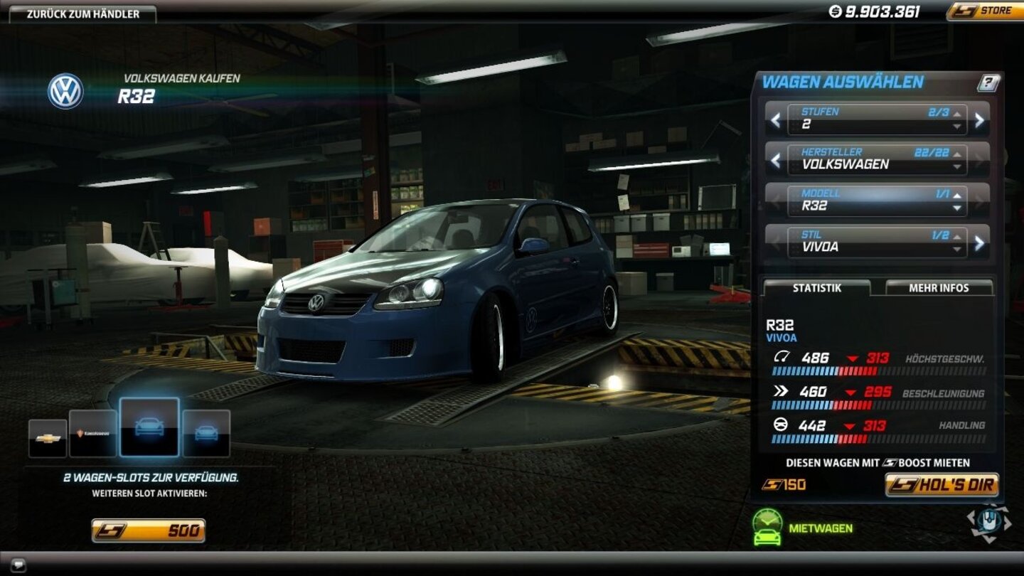 Need for Speed: World - Die Autos