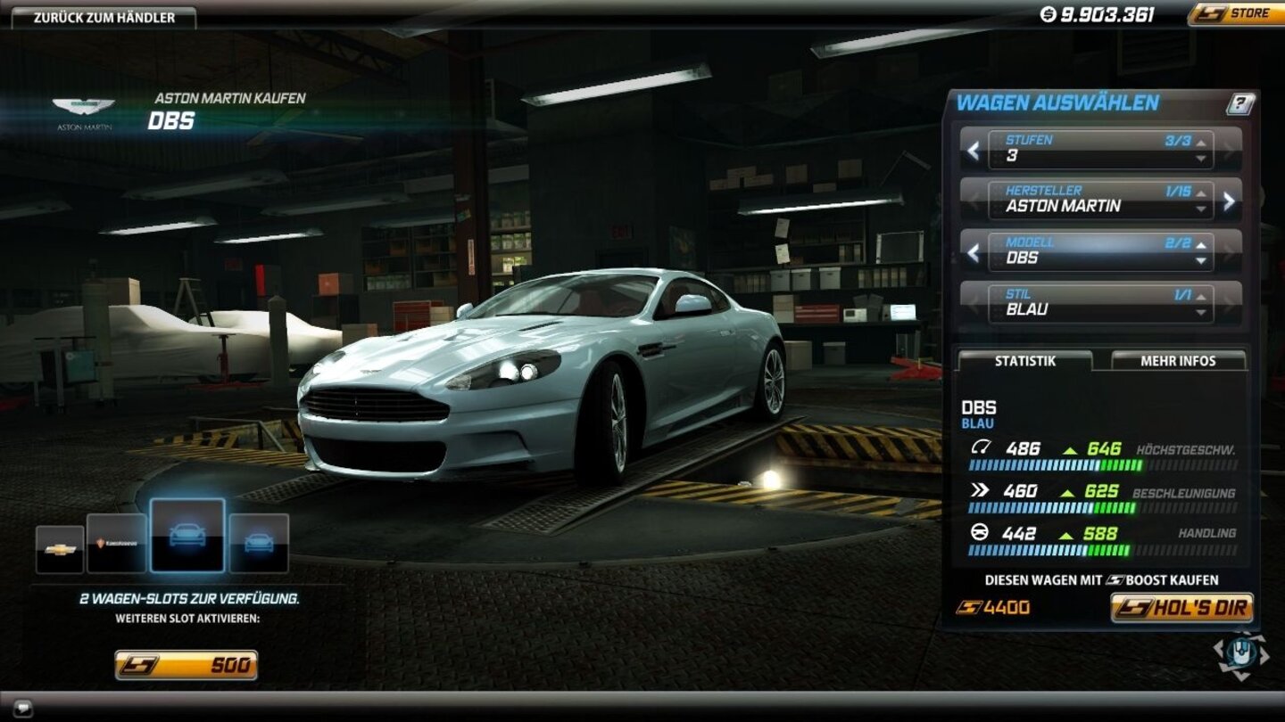 Need for Speed: World - Die Autos