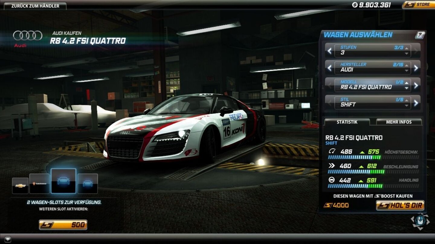 Need for Speed: World - Die Autos