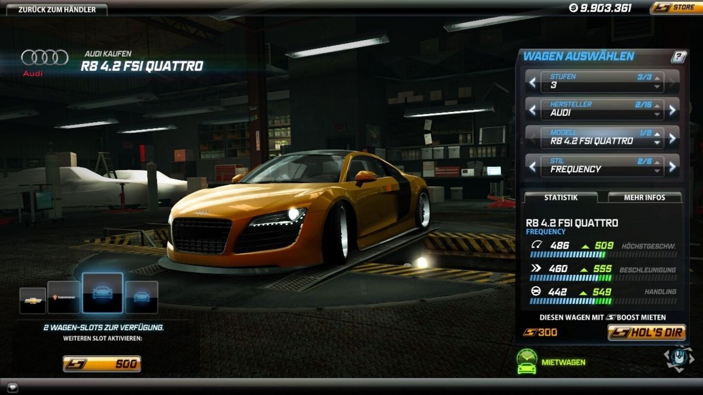 Need for Speed: World - Die Autos