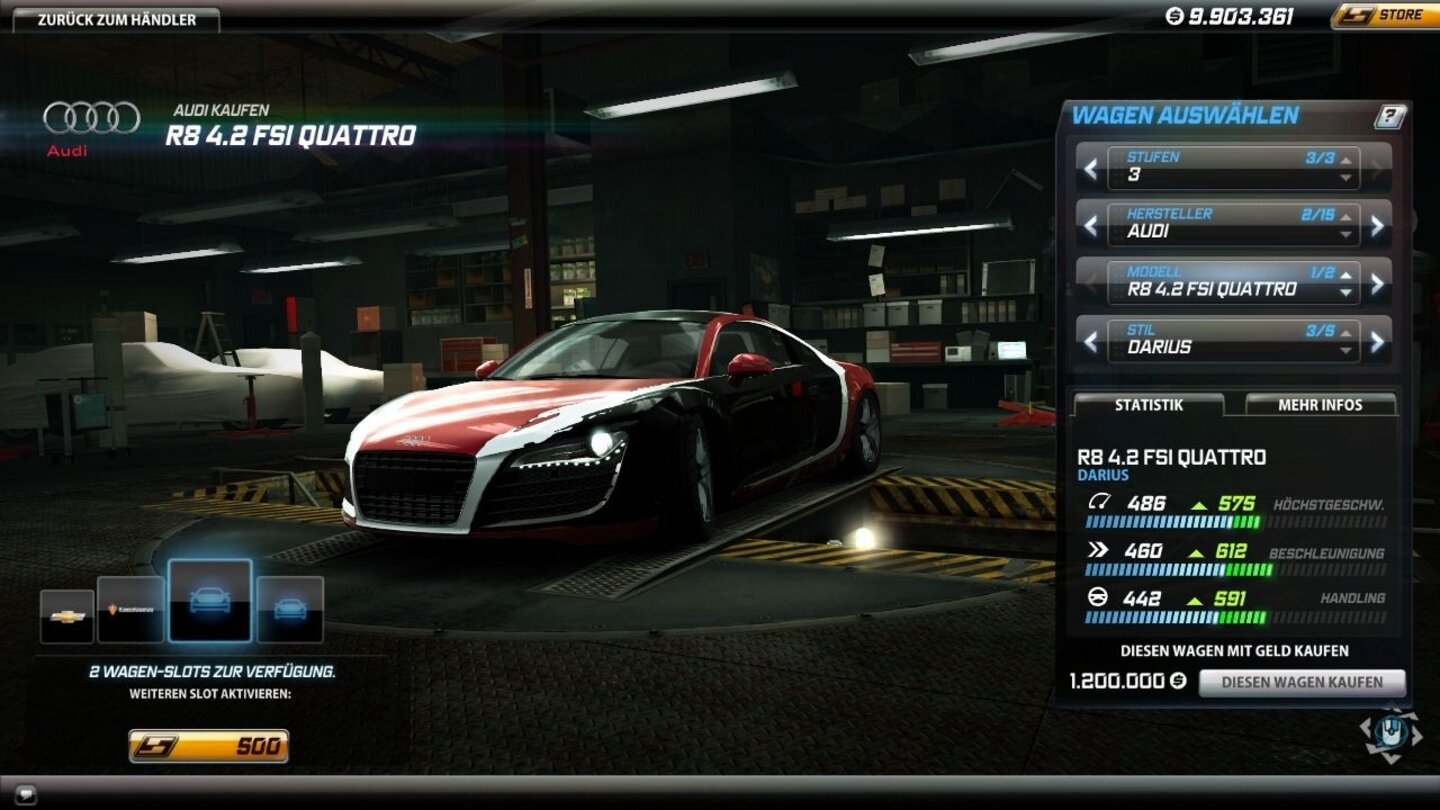 Need for Speed: World - Die Autos