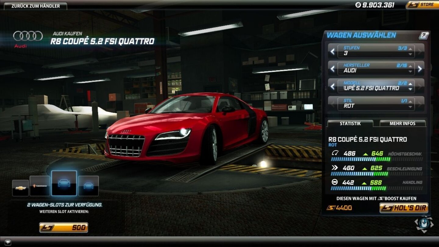 Need for Speed: World - Die Autos