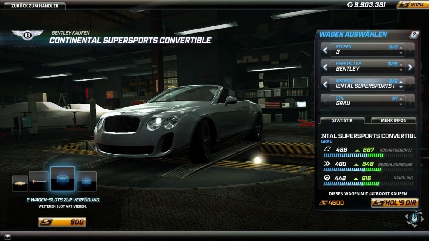 Need for Speed: World - Die Autos