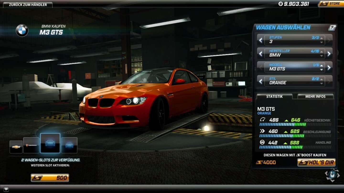 Need for Speed: World - Die Autos