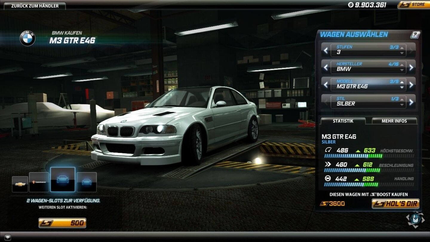 Need for Speed: World - Die Autos