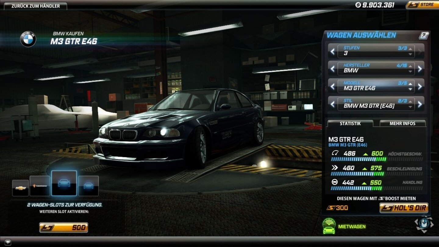 Need for Speed: World - Die Autos