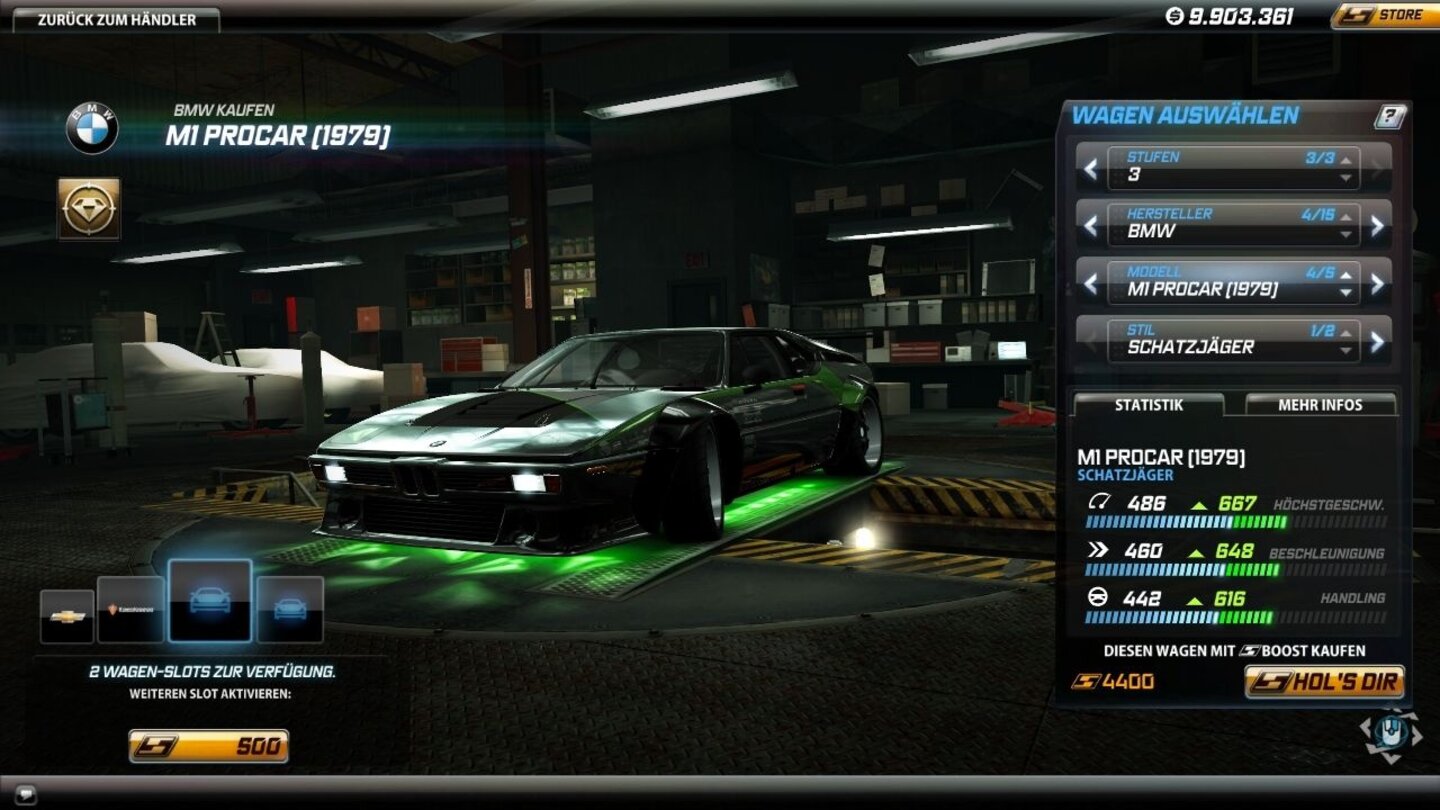 Need for Speed: World - Die Autos