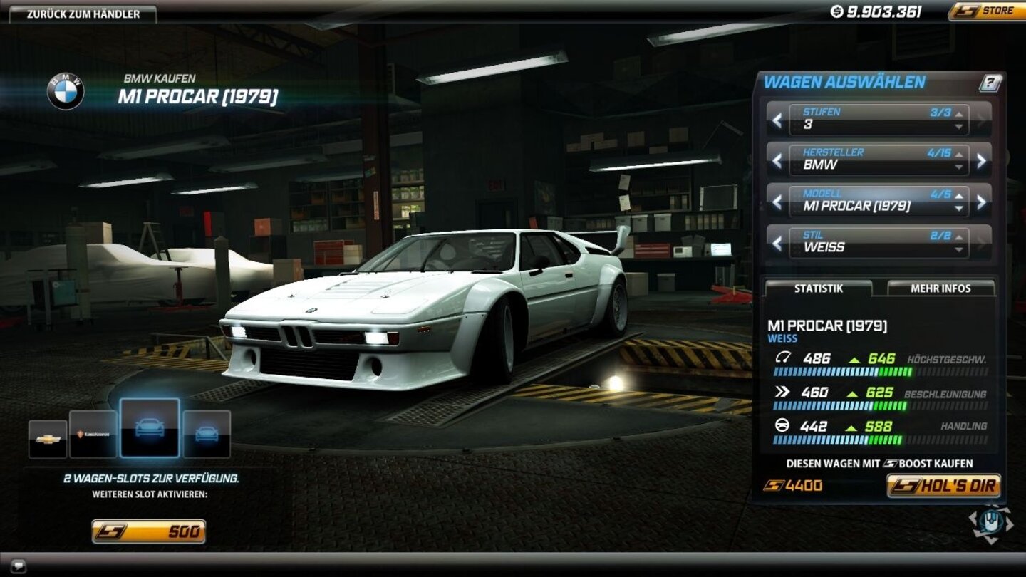 Need for Speed: World - Die Autos