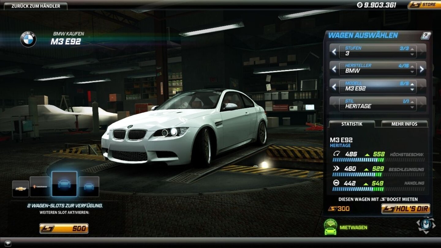 Need for Speed: World - Die Autos