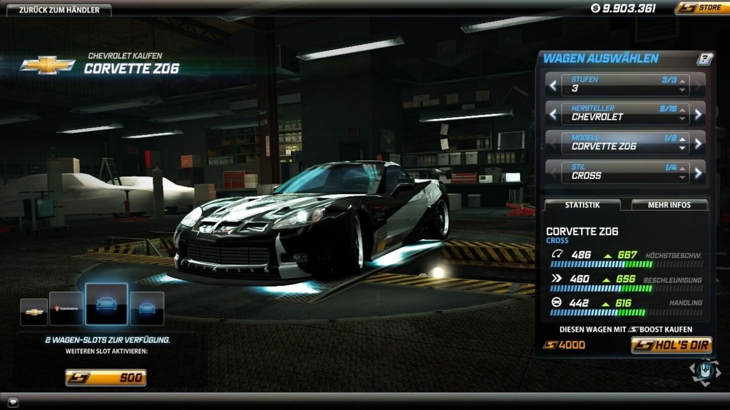 Need for Speed: World - Die Autos