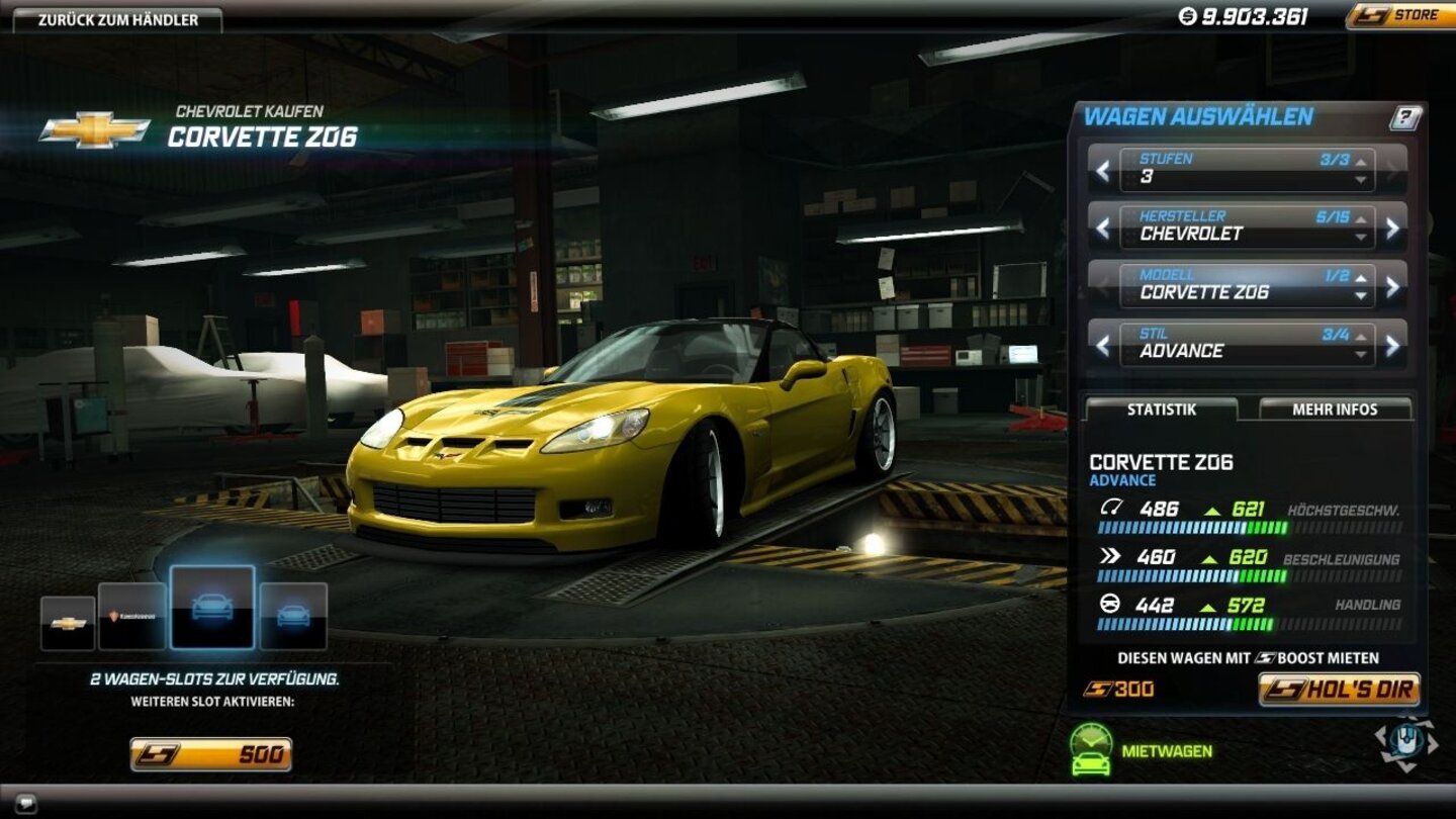 Need for Speed: World - Die Autos