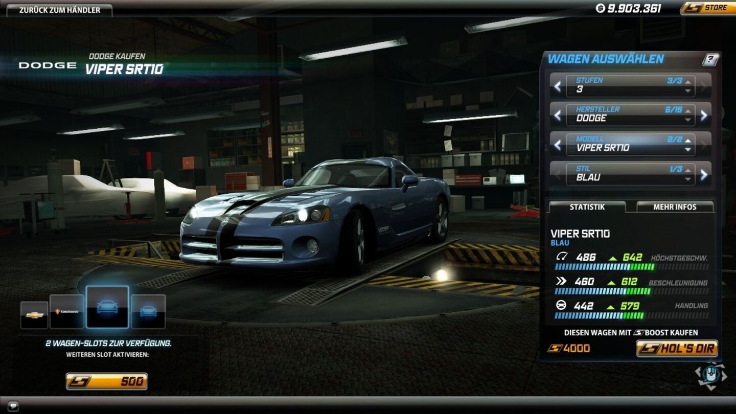 Need for Speed: World - Die Autos