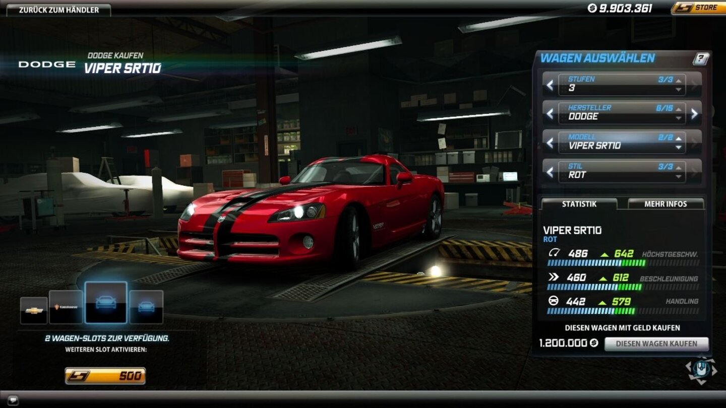 Need for Speed: World - Die Autos