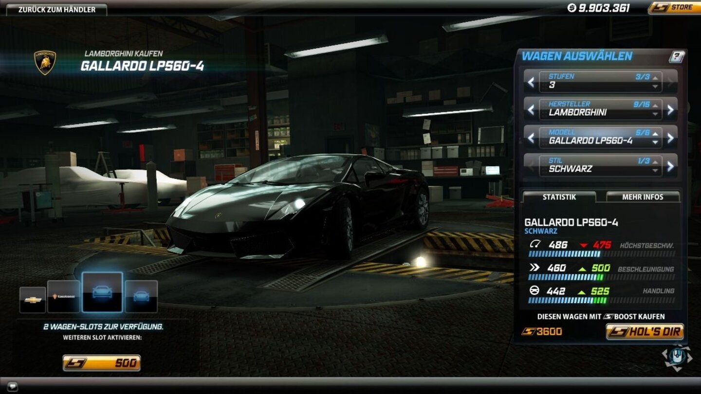 Need for Speed: World - Die Autos