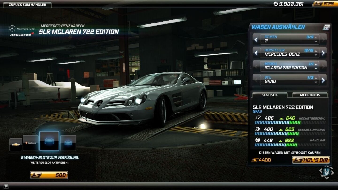 Need for Speed: World - Die Autos