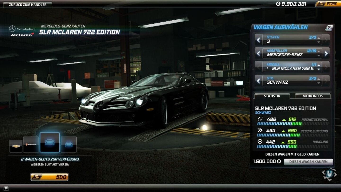 Need for Speed: World - Die Autos